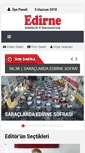 Mobile Screenshot of edirnegazetesi.com.tr