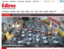 Tablet Screenshot of edirnegazetesi.com.tr